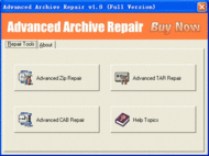 Advanced Archive Repair screenshot